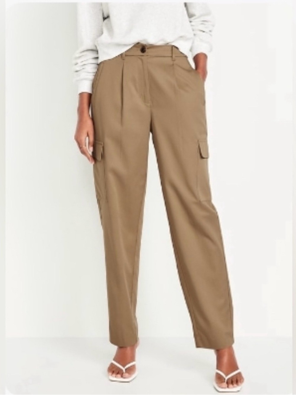 Old Navy Women's Extra High Rise Cargo Trousers